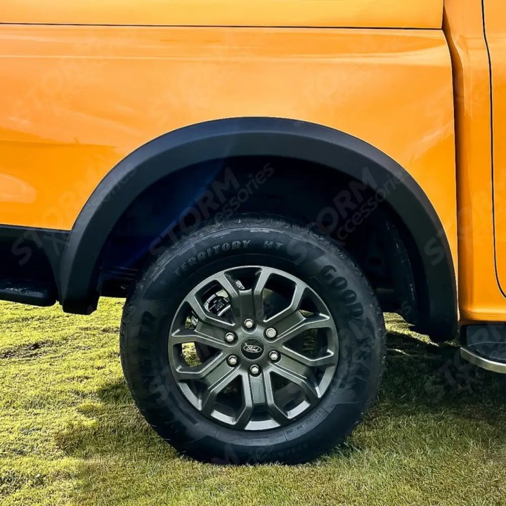 Extensii Aripi, EGR Smooth Finish 6 buc, Culoare Negru Mat, Ford Ranger Cabină Dublă 2023 - Prezent - EDK.ro