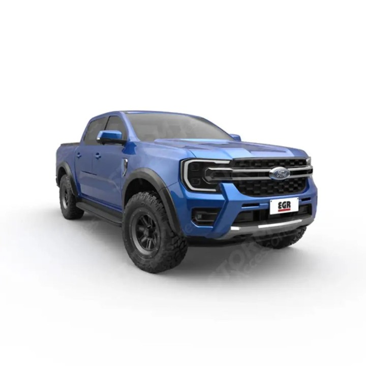 Fender Flares, EGR Smooth for T9, Color Matt Black, Ford Ranger Platinum 2023 - Present - EDK.ro