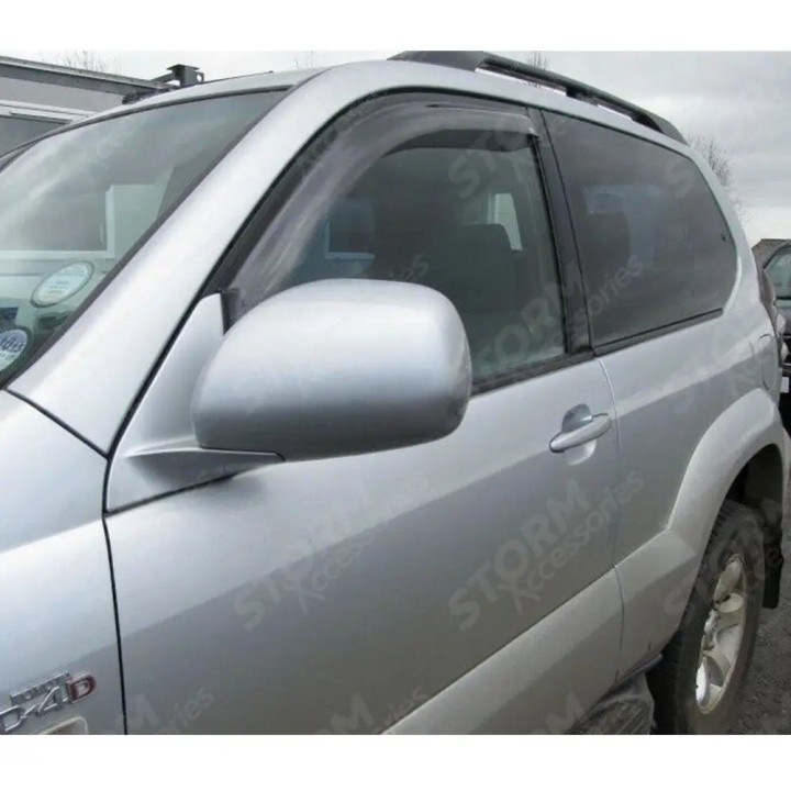 Wind Deflectors, EGR Front External Fit for Lc150, Toyota Land Cruiser 2009 - Present - EDK.ro