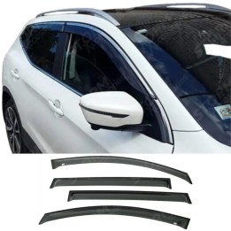 Wind Deflectors, EGR Genuine External, Nissan Qashqai 2014 - Present - EDK.ro