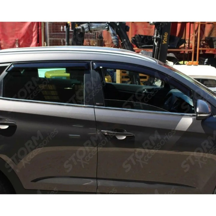 Set 4 Paravânturi, EGR, Culoare Fumuriu Închis, Hyundai Tucson 2016 - Prezent - EDK.ro
