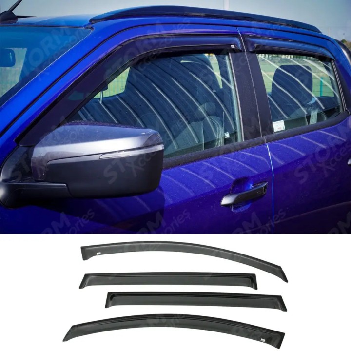Set 4 Paravânturi, EGR Montaj Exterior, Isuzu D-Max Cabină Dublă 2021 - Prezent - EDK.ro