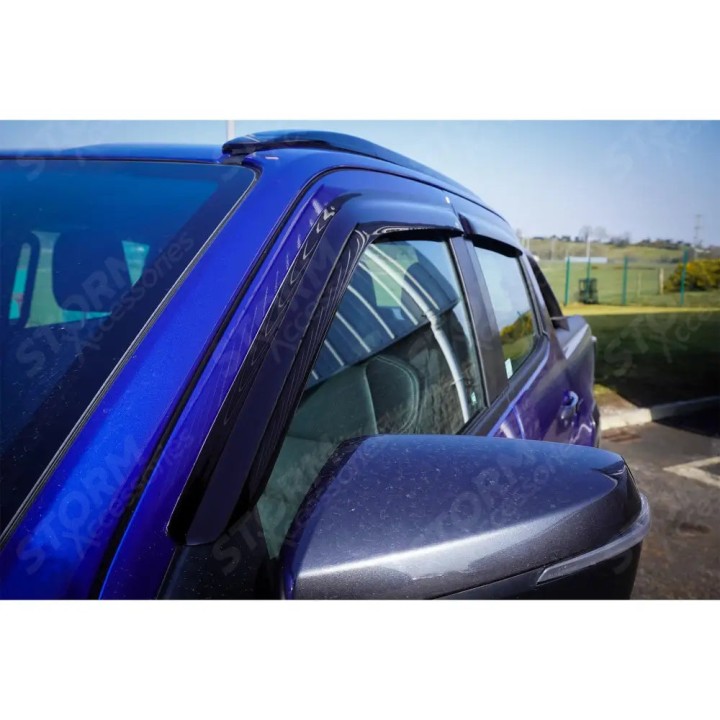 Set 4 Paravânturi, EGR Montaj Exterior, Isuzu D-Max Cabină Dublă 2021 - Prezent - EDK.ro