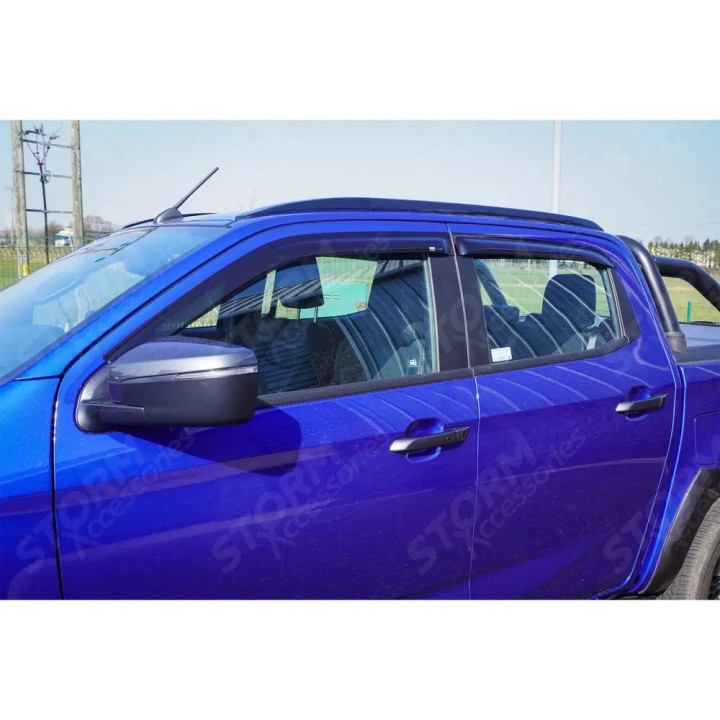 Set 4 Paravânturi, EGR Montaj Exterior, Isuzu D-Max Cabină Dublă 2021 - Prezent - EDK.ro