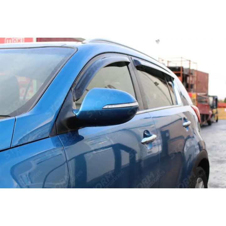 Wind Deflectors Set of 4, EGR External Fit, Kia Sportage 2010 - 2015 - EDK.ro