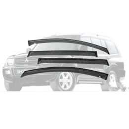 Set 4 Paravânturi, EGR Montaj Exterior, Mitsubishi Pajero 2000 - 2014 - EDK.ro
