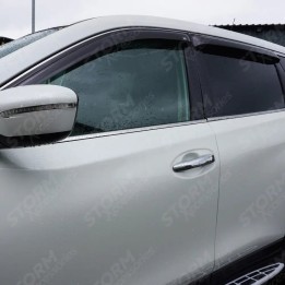 Set 4 Paravânturi, EGR Montaj Exterior, Nissan X-Trail 2014 - Prezent - EDK.ro