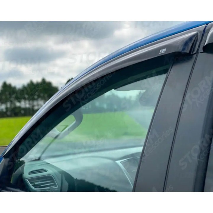 Set 4 Paravânturi, EGR Exterior pentru - 6, Mitsubishi L200, Fiat Fullback Cabină Dublă 2015 - Prezent - EDK.ro