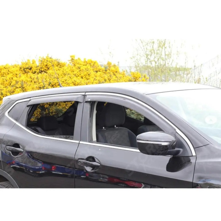 Set 4 Paravânturi, EGR Exterior, Nissan Qashqai 2014 - Prezent - EDK.ro