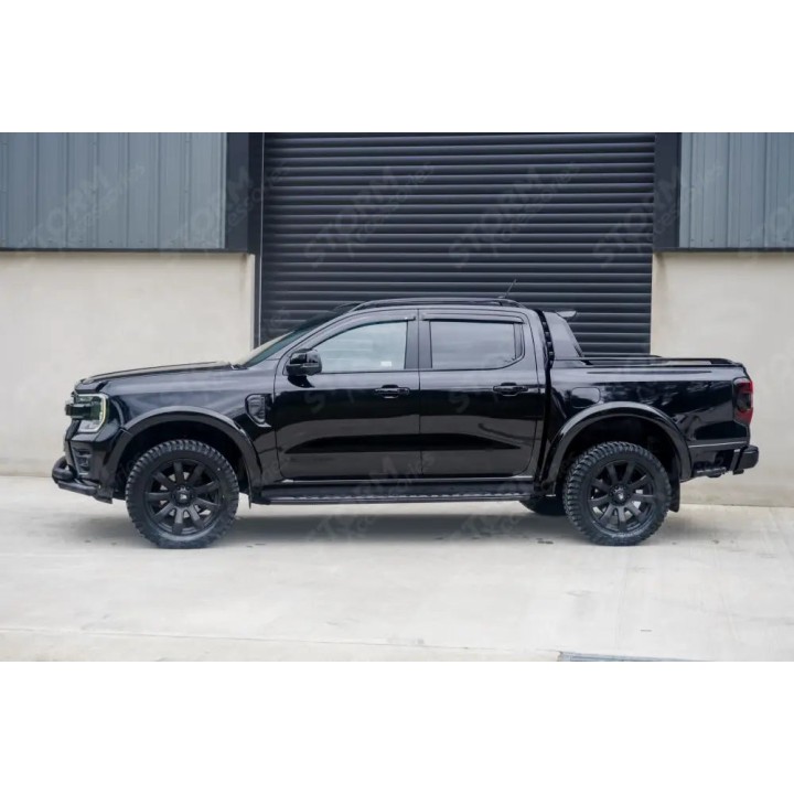 Paravânturi, EGR Montaj Exterior, Culoare Fumuriu Închis, Ford Ranger, Volkswagen Amarok Cabină Dublă 2023 - Prezent - EDK.ro