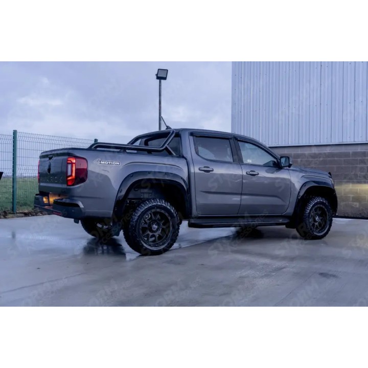 Wind Deflectors, EGR External Fit, Color Dark Smoke, Ford Ranger, Volkswagen Amarok Double Cab 2023 - Present - EDK.ro