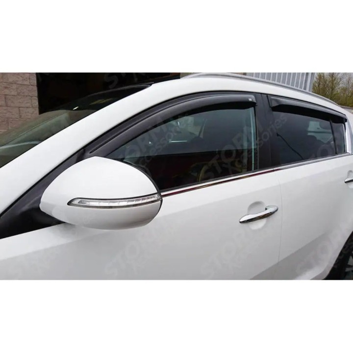 Set 4 Paravânturi, EGR Montaj Exterior, Hyundai ix35 2010 - 2015 - EDK.ro