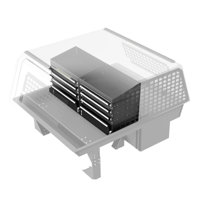 Bed Organising System for Hardtop, SmartCap Drawer Unit for FIELD Pro - EDK.ro