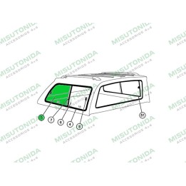 Replacement Part - Right Sliding Window, Alpha - EDK.ro