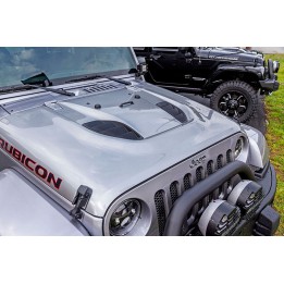 Capotă Metalică, Aniversare de 10 Ani, Otros Fabricantes, Jeep Wrangler 2007 - 2018 - EDK.ro