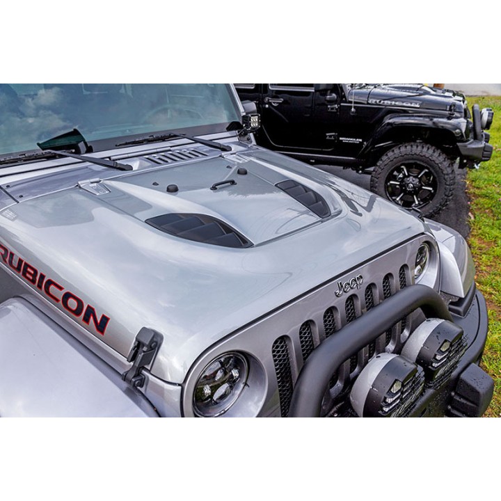 Capotă Metalică, Aniversare de 10 Ani, Otros Fabricantes, Jeep Wrangler 2007 - 2018 - EDK.ro