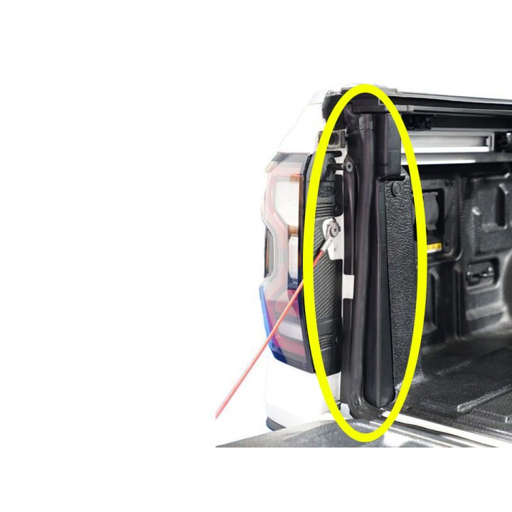 Kit de Etanșare Hayon Benă, Aeroklas Dust Seal, Toyota Hilux 2016 - 2026 - EDK.ro