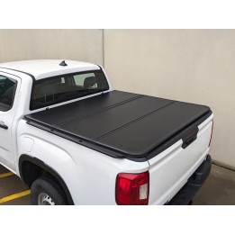 Lid Tonneau Bed Cover, Otros Fabricantes Tri-Fold, Nissan Navara Double Cab 2005 - 2015 - EDK.ro