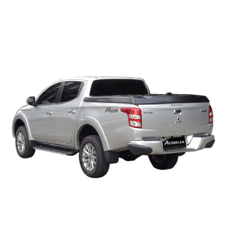 Lid Tonneau Bed Cover, Aeroklas ABS Speed, Fiat Fullback / Mitsubishi L200 Double Cab 2015 - 2019 - EDK.ro