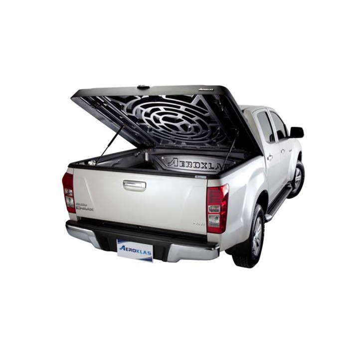Lid Tonneau Bed Cover, Aeroklas ABS Speed, Isuzu D-Max Double Cab 2012 - 2020 - EDK.ro