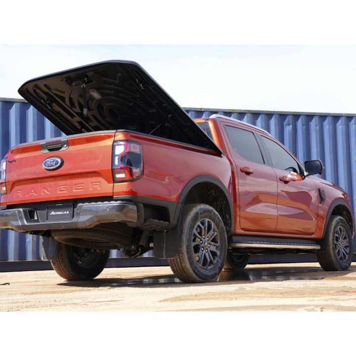 Lid Tonneau Bed Cover, Aeroklas ABS Speed, Ford Ranger Raptor Double Cab 2023 - Present - EDK.ro