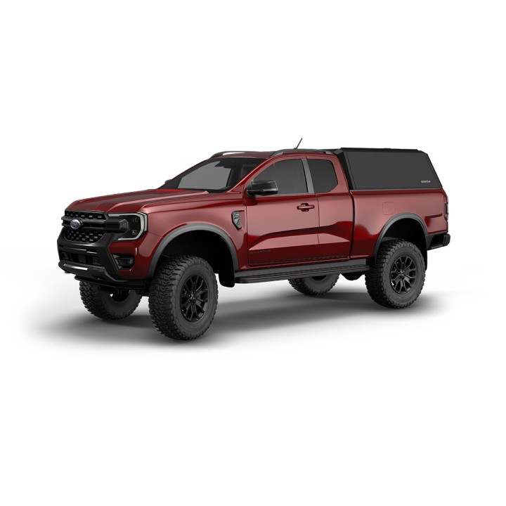 Hardtop Bed Cover, SmartCap EVO Hatchback, Ford Ranger Extra Cab 2023 - Present - EDK.ro