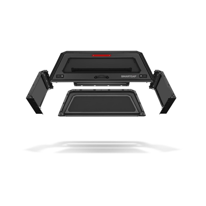 Închidere de Benă Tip Hardtop, SmartCap EVO Hatchback, Mitsubishi L200 Cabină Dublă 2015 - 2019 - EDK.ro