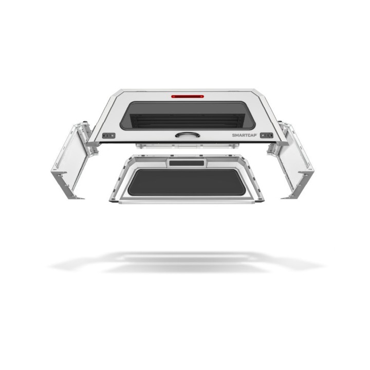 Închidere de Benă Tip Hardtop, SmartCap EVO Hatchback, Toyota Hilux Cabină Extra 2016 - Prezent - EDK.ro