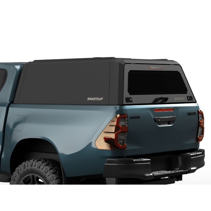 Hardtop Bed Cover, SmartCap EVO Hatchback, Toyota Hilux Double Cab 2016 - 2026 - EDK.ro