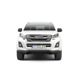 Bullbar Omologat RAR, Steeler 4x4 Low Spoiler Bar, Culoare Negru, Isuzu D-Max 2012 - Prezent - EDK.ro