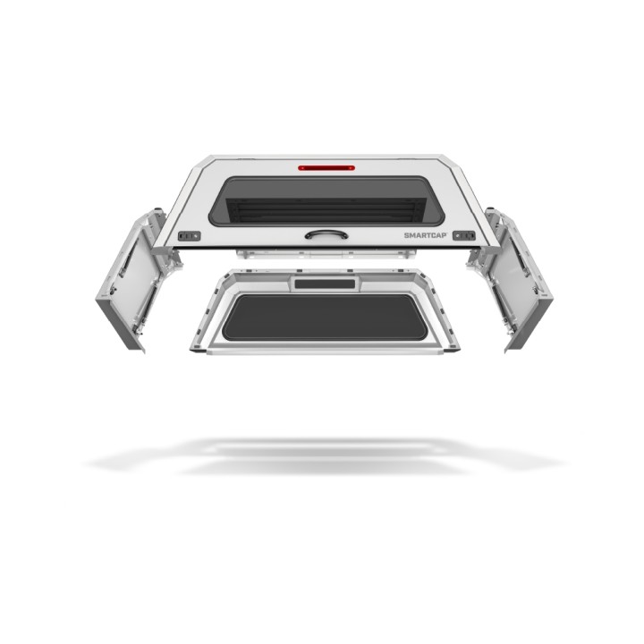 Închidere de Benă Tip Hardtop, SmartCap EVO Commercial, Ford Ranger 2023 - Prezent - EDK.ro