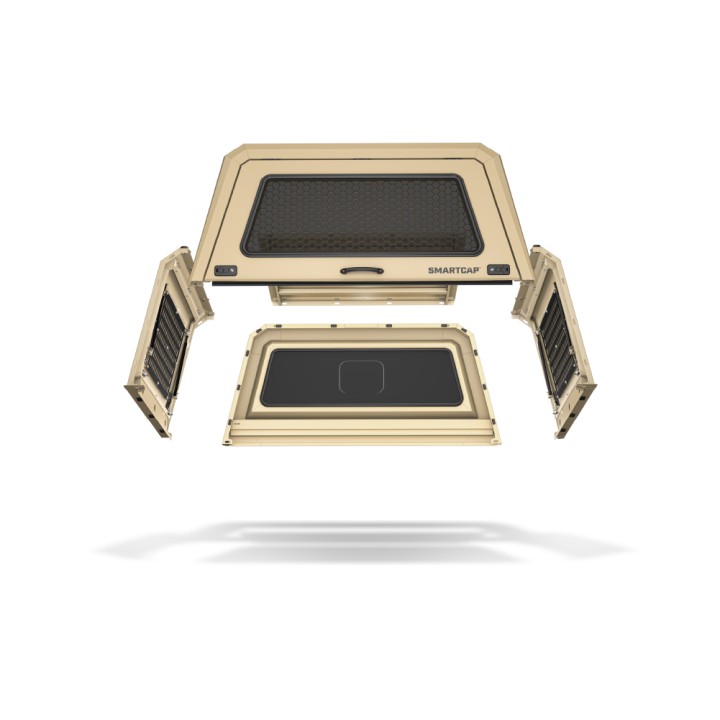 Închidere de Benă Tip Hardtop, SmartCap EVO Commercial, Toyota Land Cruiser 2007 - Prezent - EDK.ro