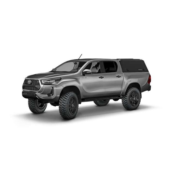 Închidere de Benă Tip Hardtop, SmartCap EVO Commercial, Toyota Hilux Cabină Dublă 2016 - 2026 - EDK.ro