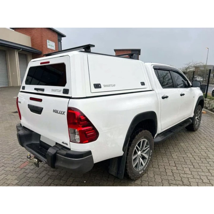 Închidere de Benă Tip Hardtop, SmartCap EVO Commercial, Toyota Hilux Cabină Dublă 2016 - 2026 - EDK.ro