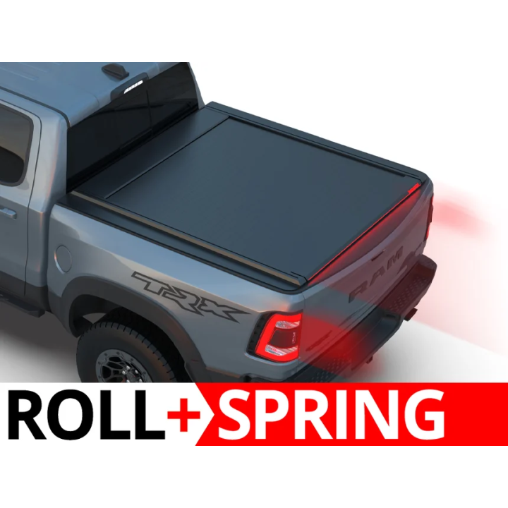 Închidere de Benă Tip Rulou Asistat, Tessera 4x4 Roll+, Dodge RAM 2500 Lungime Benă 8.0 Feet 2010 - 2018 - EDK.ro