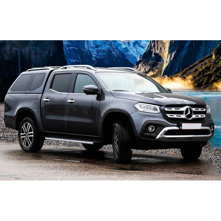 Hardtop Bed Cover, Alpha Type-E+, Mercedes-Benz X-Class Double Cab 2017 - 2020 - EDK.ro