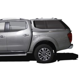Hardtop Bed Cover, Alpha Type-E+, Nissan Navara 2016 - Present - EDK.ro