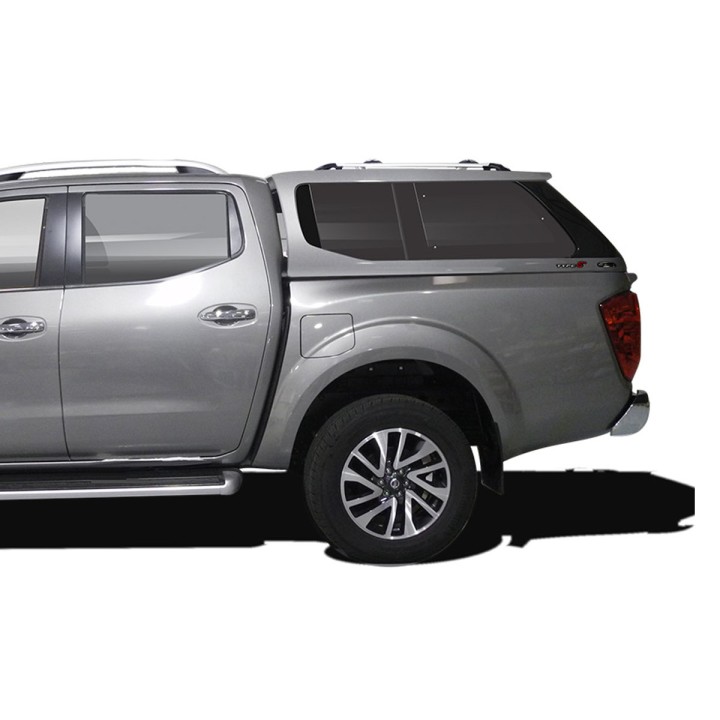 Hardtop Bed Cover, Alpha Type-E+, Nissan Navara 2016 - Present - EDK.ro