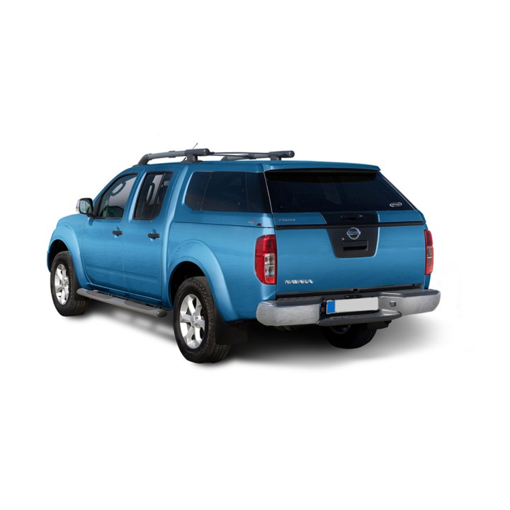 Hardtop Bed Cover, Alpha Type-E, Nissan Navara Double Cab 2005 - 2015 - EDK.ro