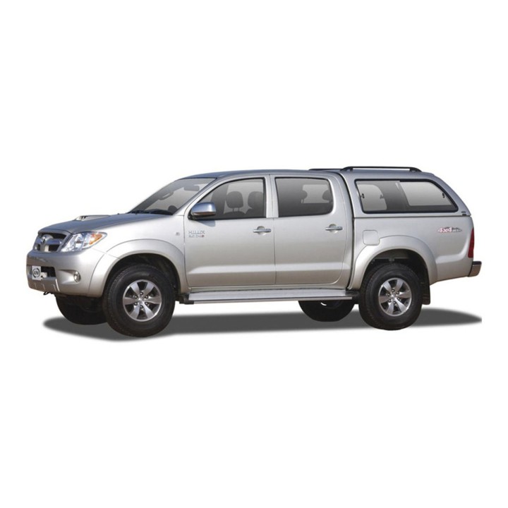 Hardtop Bed Cover, Alpha GTM1, Toyota Hilux Double Cab 2005 - 2016 - EDK.ro