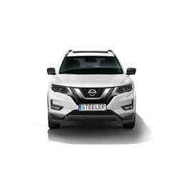 Bullbar Omologat RAR, Steeler 4x4 Low Spoiler Bar, Culoare Negru, Nissan X-Trail 2018 - 2021 - EDK.ro