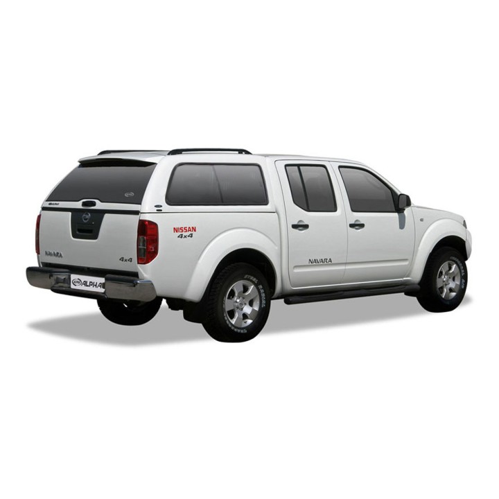 Hardtop Bed Cover, Alpha GSE, Nissan Navara Double Cab 2005 - 2015 - EDK.ro