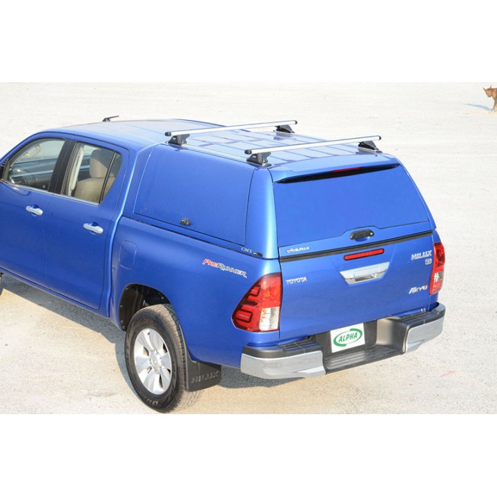 Hardtop Bed Cover, Alpha CMX, Toyota Hilux Double Cab 2016 - 2026 - EDK.ro