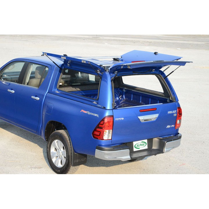 Hardtop Bed Cover, Alpha CMX, Toyota Hilux Double Cab 2016 - 2026 - EDK.ro