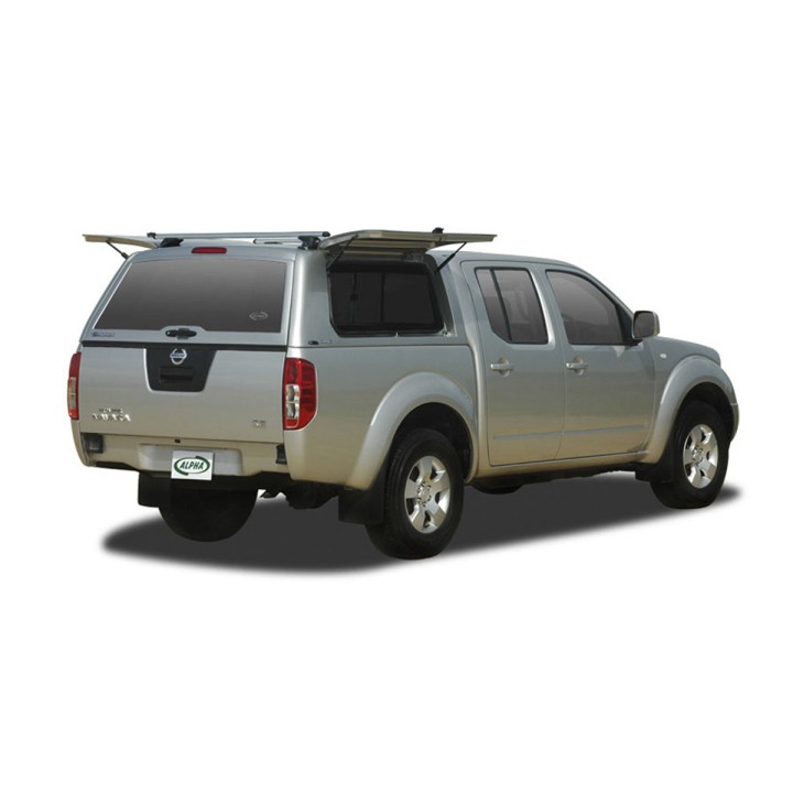 Hardtop Bed Cover, Alpha CME, Nissan Navara Double Cab 2005 - 2015 - EDK.ro
