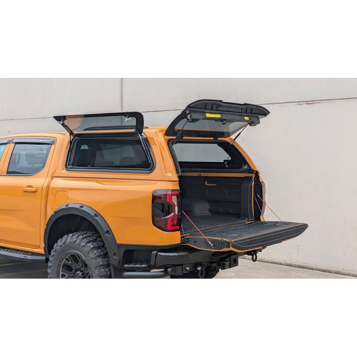 Hardtop Bed Cover, Aeroklas ABS Stylish, Ford Ranger Double Cab 2023 - Present - EDK.ro
