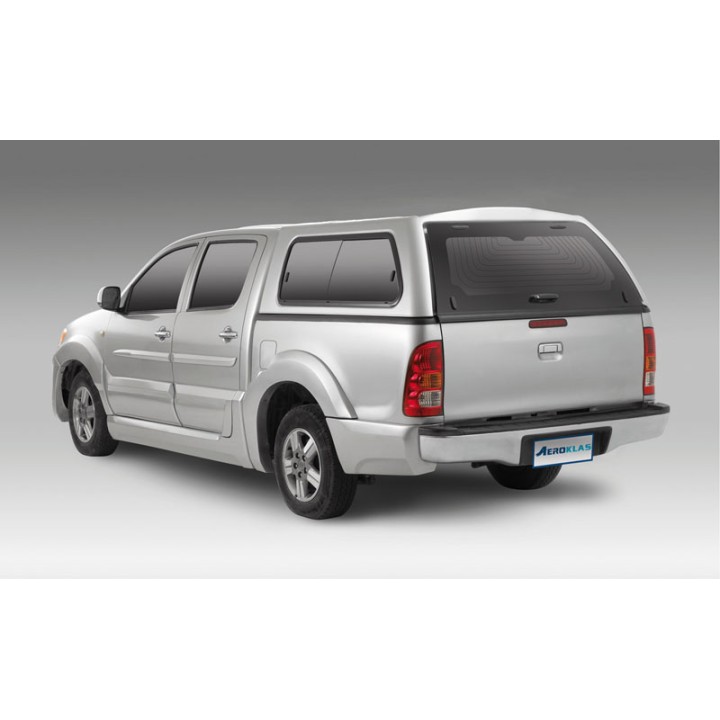 Hardtop Bed Cover, Aeroklas ABS Stylish, Toyota Hilux Double Cab 2005 - 2016 - EDK.ro