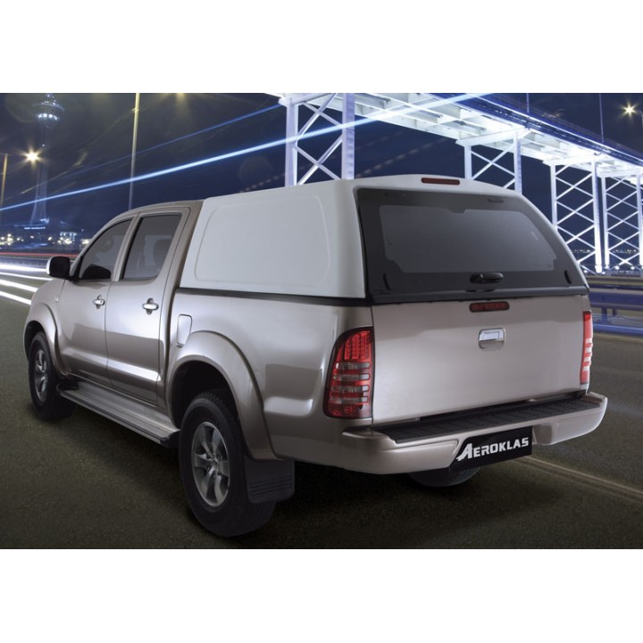 Hardtop Bed Cover, Aeroklas ABS Commercial, Toyota Hilux Double Cab 2005 - 2016 - EDK.ro