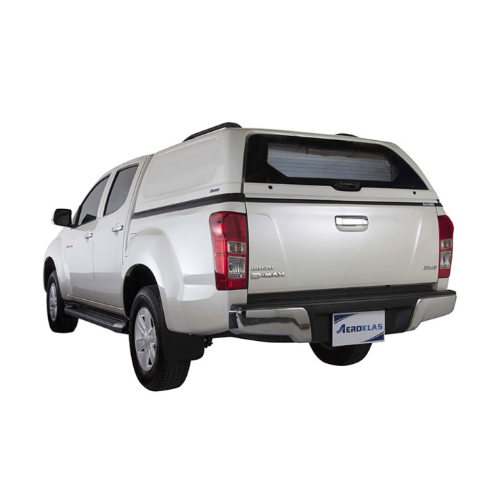 Hardtop Bed Cover, Aeroklas ABS Commercial, Isuzu D-Max Double Cab 2012 - 2016 - EDK.ro