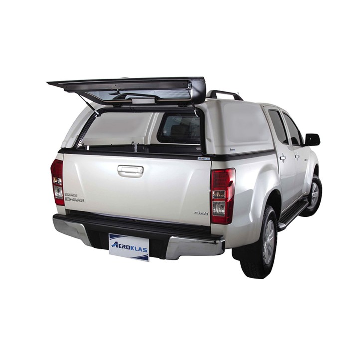 Hardtop Bed Cover, Aeroklas ABS Commercial, Isuzu D-Max Double Cab 2012 - 2016 - EDK.ro